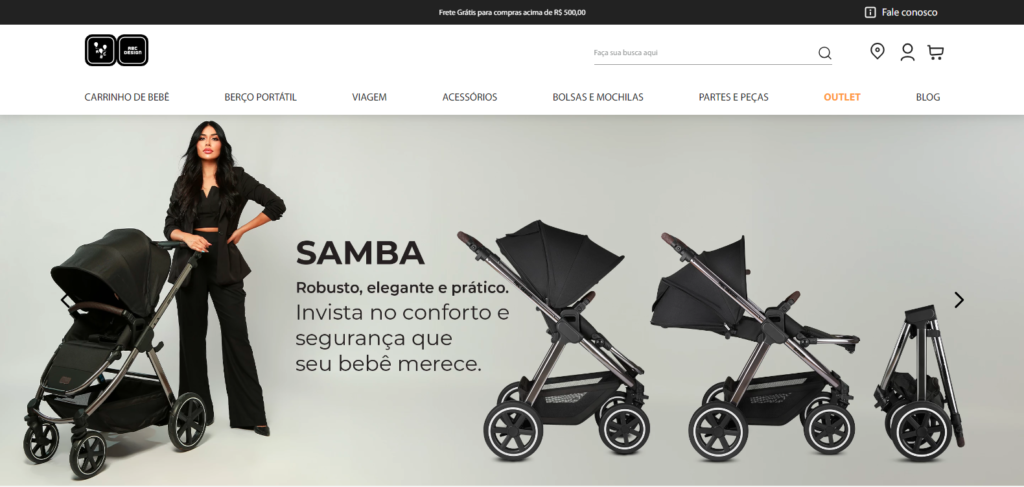 Home do site da ABC Design